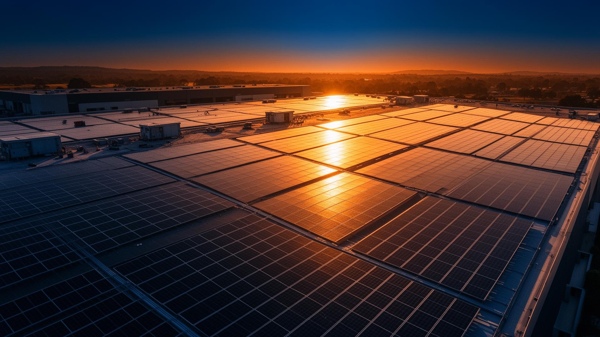 Instalação de painéis solares